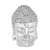 3D Buddha Head CZ Iced Out Pendant HipHopBling