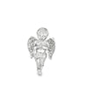 Micro Cherub Angel CZ Iced Out Pendant