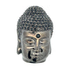 Black 3D Buddha Head CZ Iced Out Pendant HipHopBling