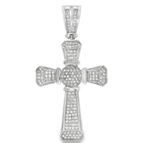 Fashion Cross CZ Iced Out Pendant HipHopBling