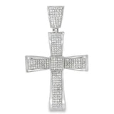 Imperial Cross CZ Iced Out Pendant HipHopBling