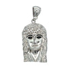 Mini Jesus Detailed CZ Iced Out Pendant HipHopBling