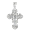 Princess Cut Kite Circle Cross CZ Iced Out Pendant HipHopBling