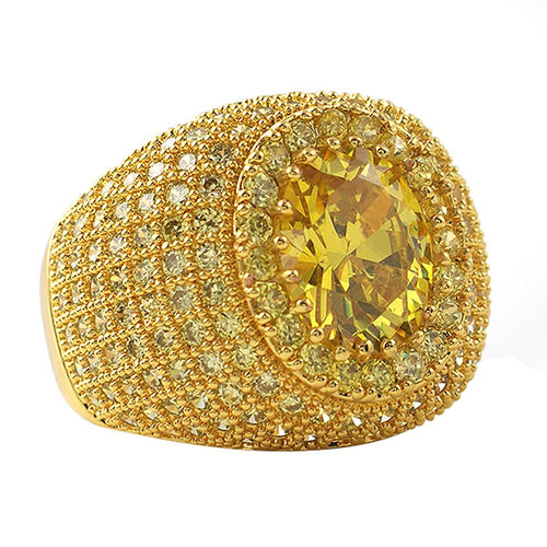 Masterpiece Lemonade CZ Bling Bling Ring