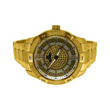 IP Gold IceTime Supernova .12cttw Diamond Watch