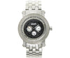 Floating Black Dial JoJino Diamond Watch .25cttw