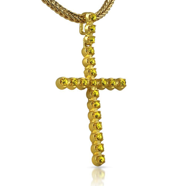 1 Row Lemonade Bling Bling Cross