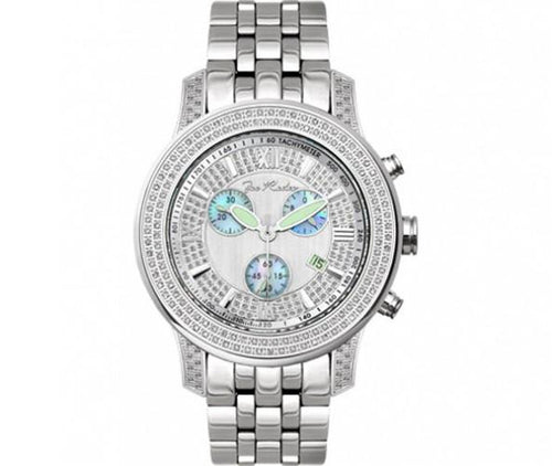 Joe Rodeo Diamond Watch Blue Chrono 1.50ct 2000 Series