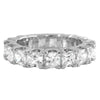 Princess Cut Eternity CZ Bling Bling Ring