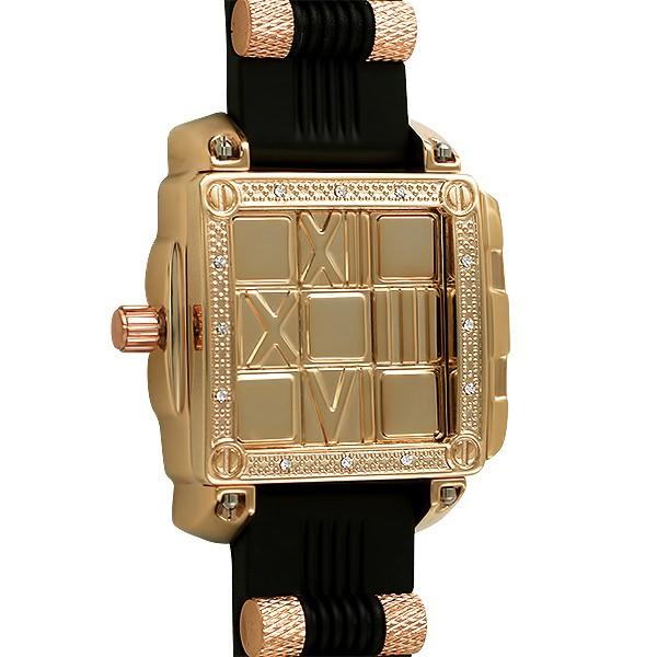 Rose Gold Slide Out Fashion Hip Hop Watch