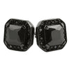 Iced Princess Black CZ Bling Bling Earrings