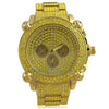 Lemonade Chrono Custom Bling Bling Watch