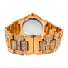 Custom Bling Bling Rose Gold Blizzard Watch