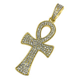 Gold Bling Bling Ankh Cross Special