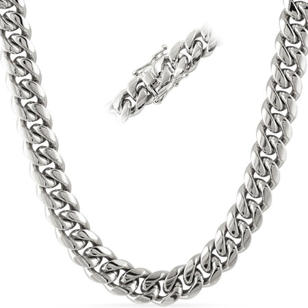 6MM Miami Cuban Chain IP Gold Steel Triple Lock