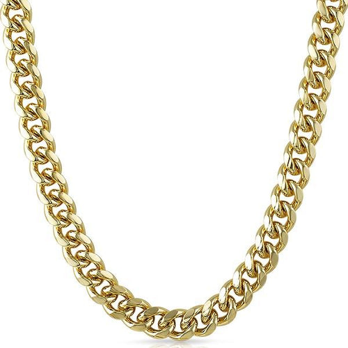Gold Miami Cuban Chain Plated 11MM Wide
