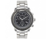 4.75ct Black Diamond 316L Steel Joe Rodeo Watch