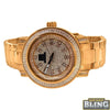 .75 Carat Diamond Queen IceTime Womens Watch Rose Gold