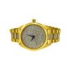 Gold Bling Bling Dress Watch Bracelet Set