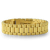 Gold Presidential Bracelet with Watch Buckle