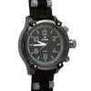 All Black Rubber Mens Bars Watch