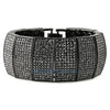 1300 Stone Mega Bling Bling Bracelet Black